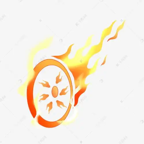 圆形燃烧风火轮