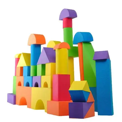 斯尔福eva大型软体泡沫积木幼儿园搭建积木儿童益智玩具女孩礼物