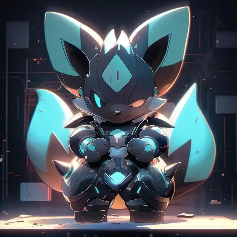 机甲宝可梦|路卡利欧|by ai