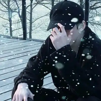 下雪头像男 高清好看的帅气雪景头像男_男生头像_头像屋