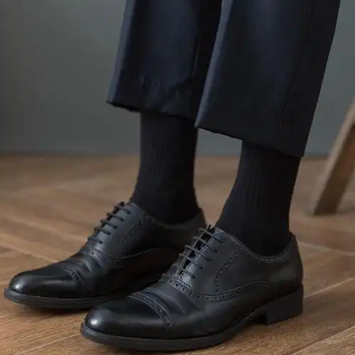 白色2双均码黑色西装袜子男长袜夏季高筒男士正装商务西裤皮鞋长筒袜