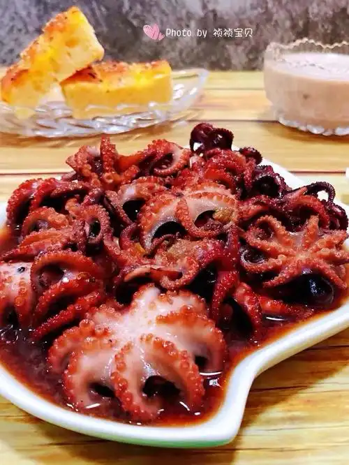 红烧章鱼的做法