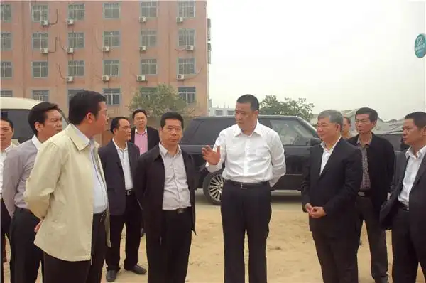 普宁市委书记胡焕华调研康美普宁中药城项目建设工作