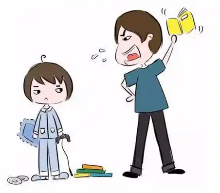 一本漫画书引发了俩父子对峙