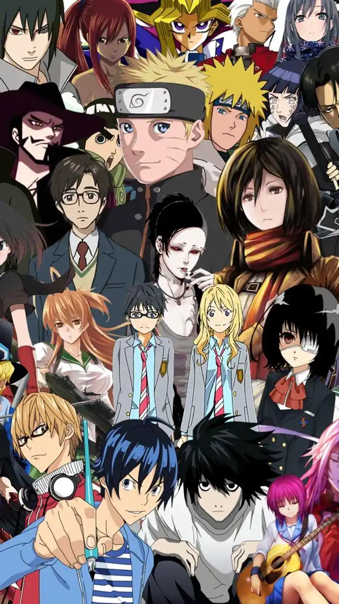 二次元动漫海报大合集无水印美图壁纸 `