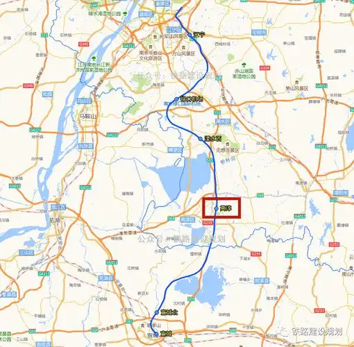 高淳第一个高铁站要来啦!宁宣铁路新线路方案出炉!