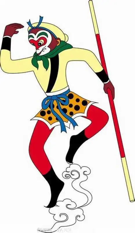 卡通孙悟空简笔画人物简笔画大全西游记孙悟空简笔画图片卡通孙悟空简