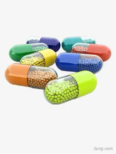 胶囊png素材透明免抠图片-其他元素