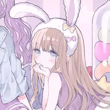 女生情头百合头像高清超甜女女同性恋头像女一左一右图片