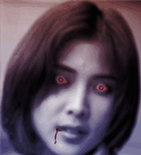 鬼眼吓人鬼表情图片中元节表情大全展开传说中元节当天阴曹地府将放出