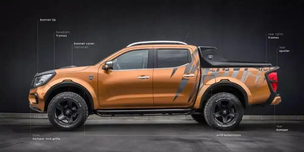 日产奢华内敛的剑纹改装纳瓦拉越野玩具or耍帅标杆