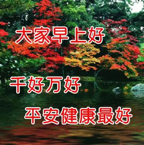 群发清晨早上好问候祝福动态表情图片