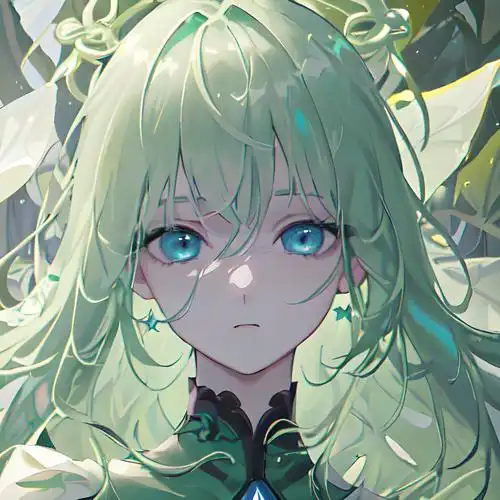 二次元少女头像高冷