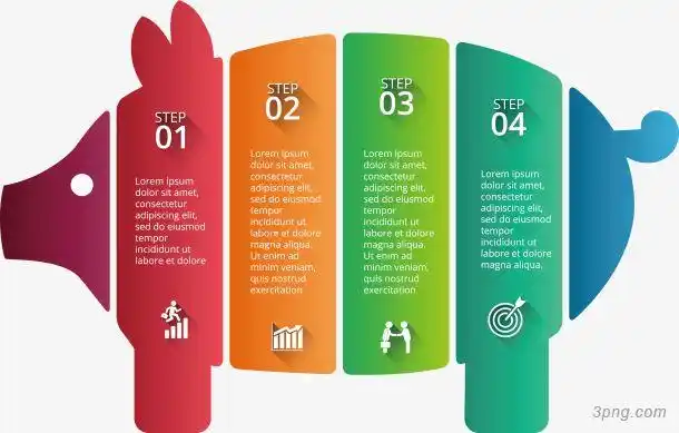 创意小猪目录png素材透明免抠图片-ppt元素-三元素3png.com