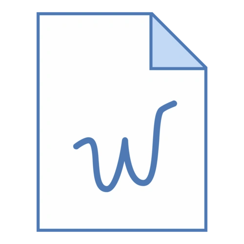 word文档 透明图标