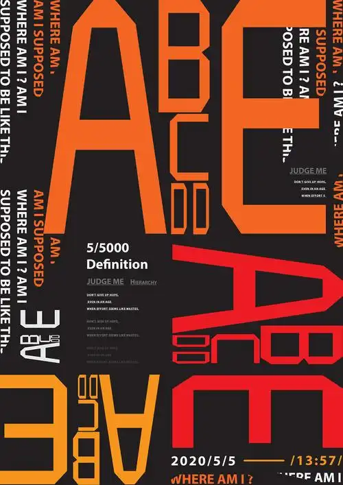 2020.4-5月版式编排设计作品|平面|海报|综合楼99号常驻民 - 原创作品