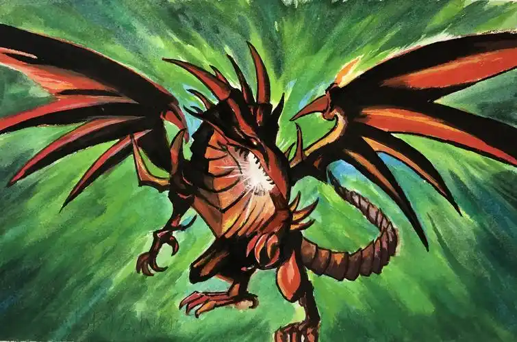 游戏王《真红眼黑龙》