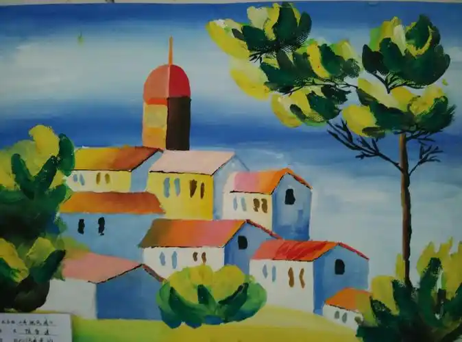 顶点画室学生作品!