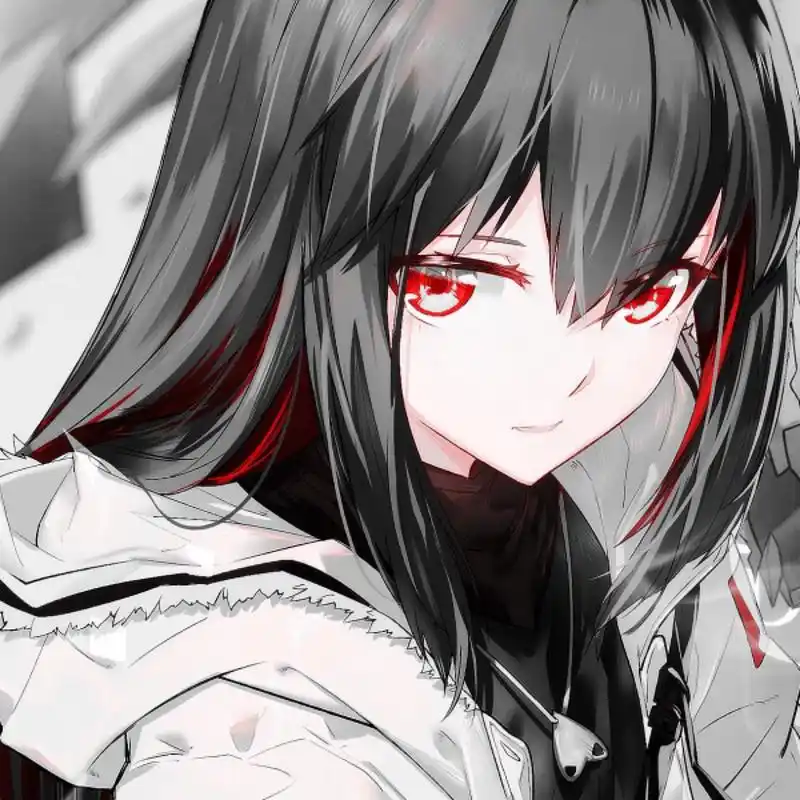 动漫头像:少女红瞳头像分享,二次元中最受欢迎的瞳色之一