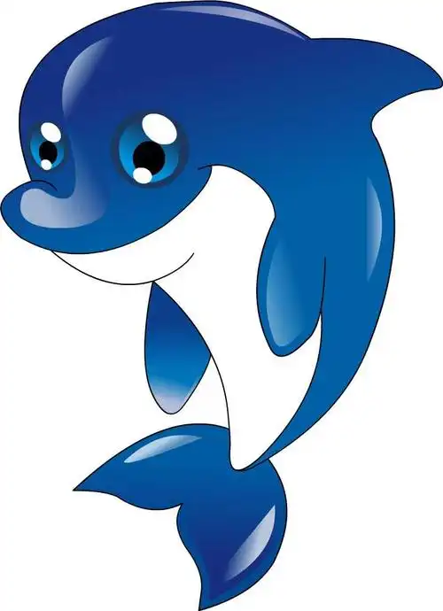 公司用小海豚卡通形象征集