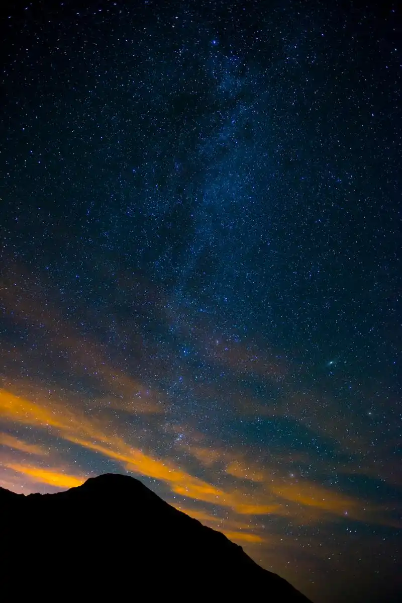 星空摄影技巧:对焦与构图.