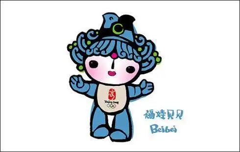 北京欢迎你简笔画福娃