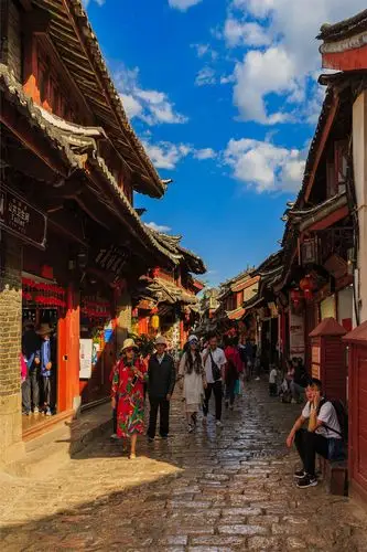 初遇丽江古城柔软风情