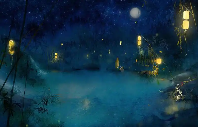 [古风插画] 绘师:不过灯花瘦 - 堆糖,美图壁纸兴趣社区