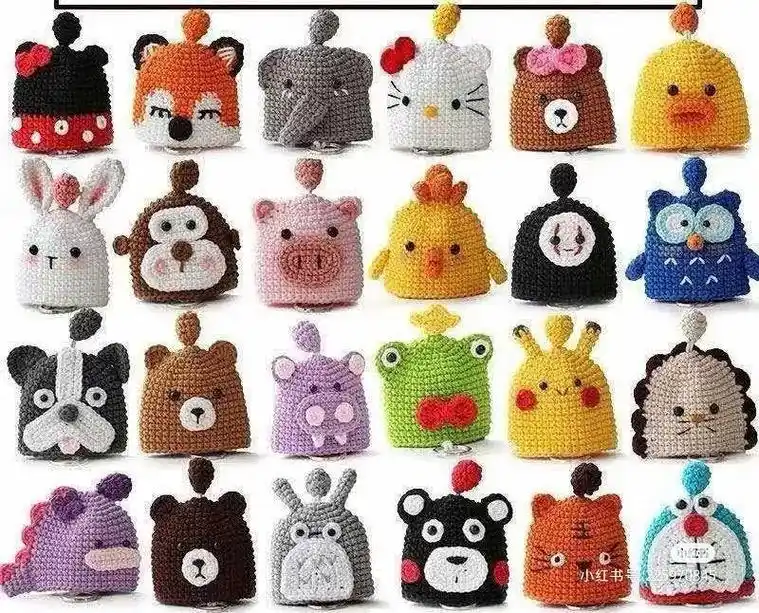 钥匙包图解来啦#钩织图解  - 抖音