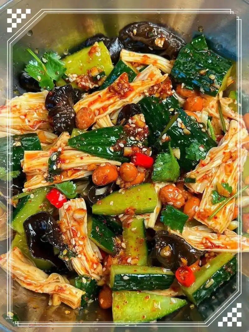 清爽可口小凉菜凉拌黄瓜