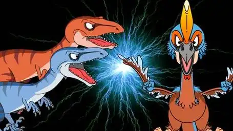 恐龙世界之恐龙大作战 第25集 迅猛龙对战窃蛋龙