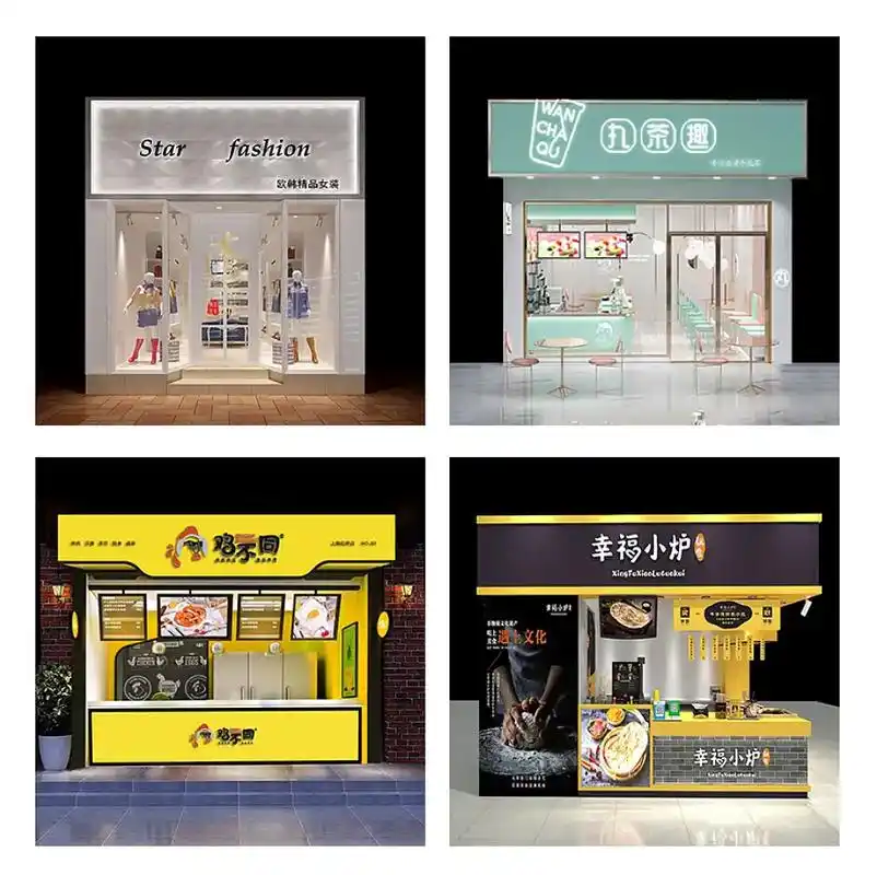 实体店店招广告牌设计案例.