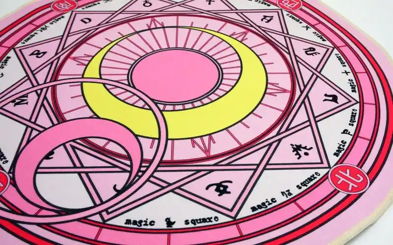 10元买的小樱魔法阵地毯今天我要勾引勾引勾引勾引狼