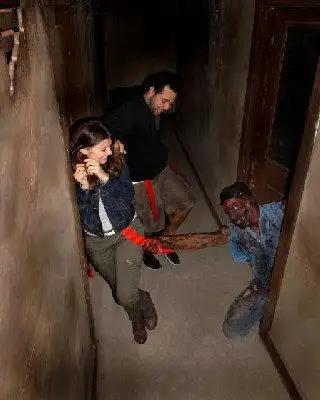 美国"鬼屋"人气旺年产3亿美元 开设半裸游(图)