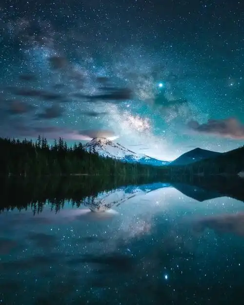 夜晚星空摄影:zach doehler