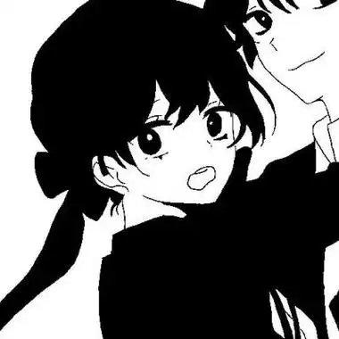 黑白的情侣头像