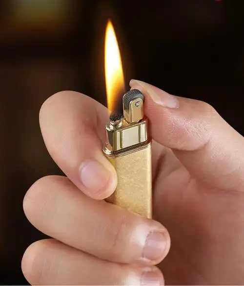 豫邦细雨纤细薄款香烟煤油打火机黄铜易携带创意可装入烟盒打火机