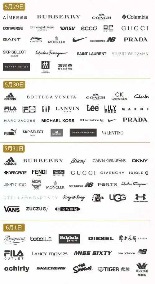 活动内容:卡友持八达岭奥莱会员卡,于品牌日店铺当日单卡消费享受10倍