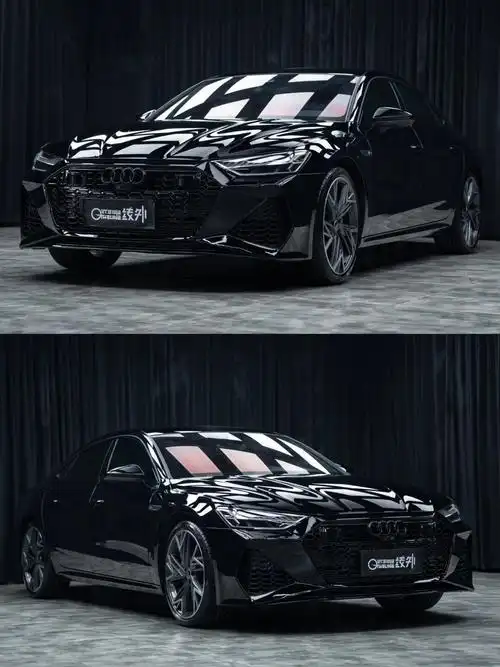 撸车日记|奥迪a7l升级rs7包围.化身黑武士