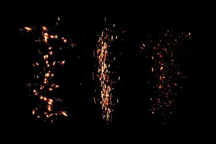 30个独特的火花特效ps笔刷素材