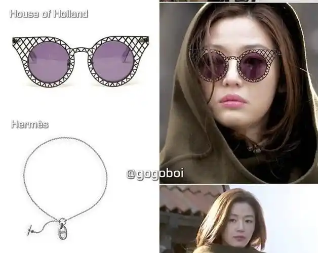 千颂伊全智贤戴的雕花眼镜是什么牌子的