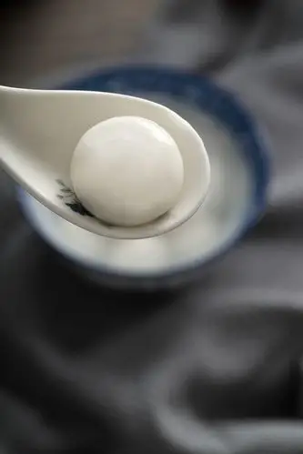 四川移动城堡美食摄影汤圆