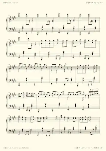 钢琴谱 - 恋爱循环