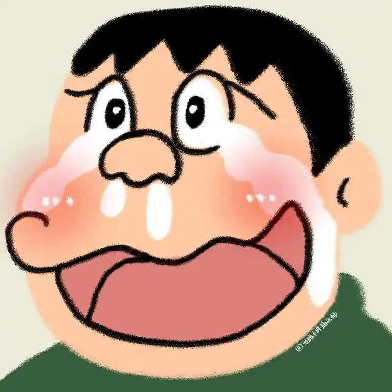 胖虎可爱头像 给粉丝画的,希望你们喜欢