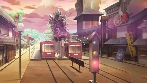 概念场景 日式室内室外 场景背景建筑风景 cg原画游戏画集1400张