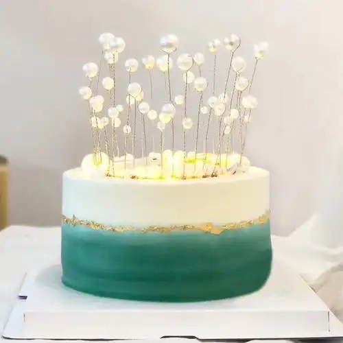 长沙同城ins抖音网红发光羽毛女王女神皇冠新鲜生日蛋糕