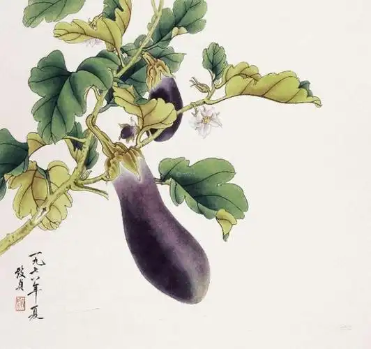 南瓜寓意是什么(盘点国画里的瓜果蔬菜美好寓意)