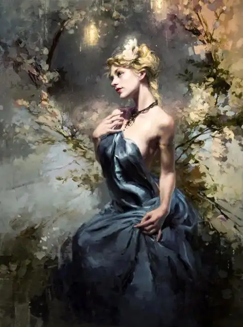 美国艺术家杰里米曼的油画作品欣赏