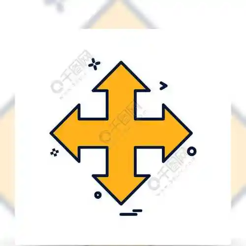 方向箭头图标设计矢量