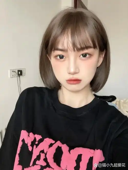 超甜初恋短发#好看到爆的发色推荐